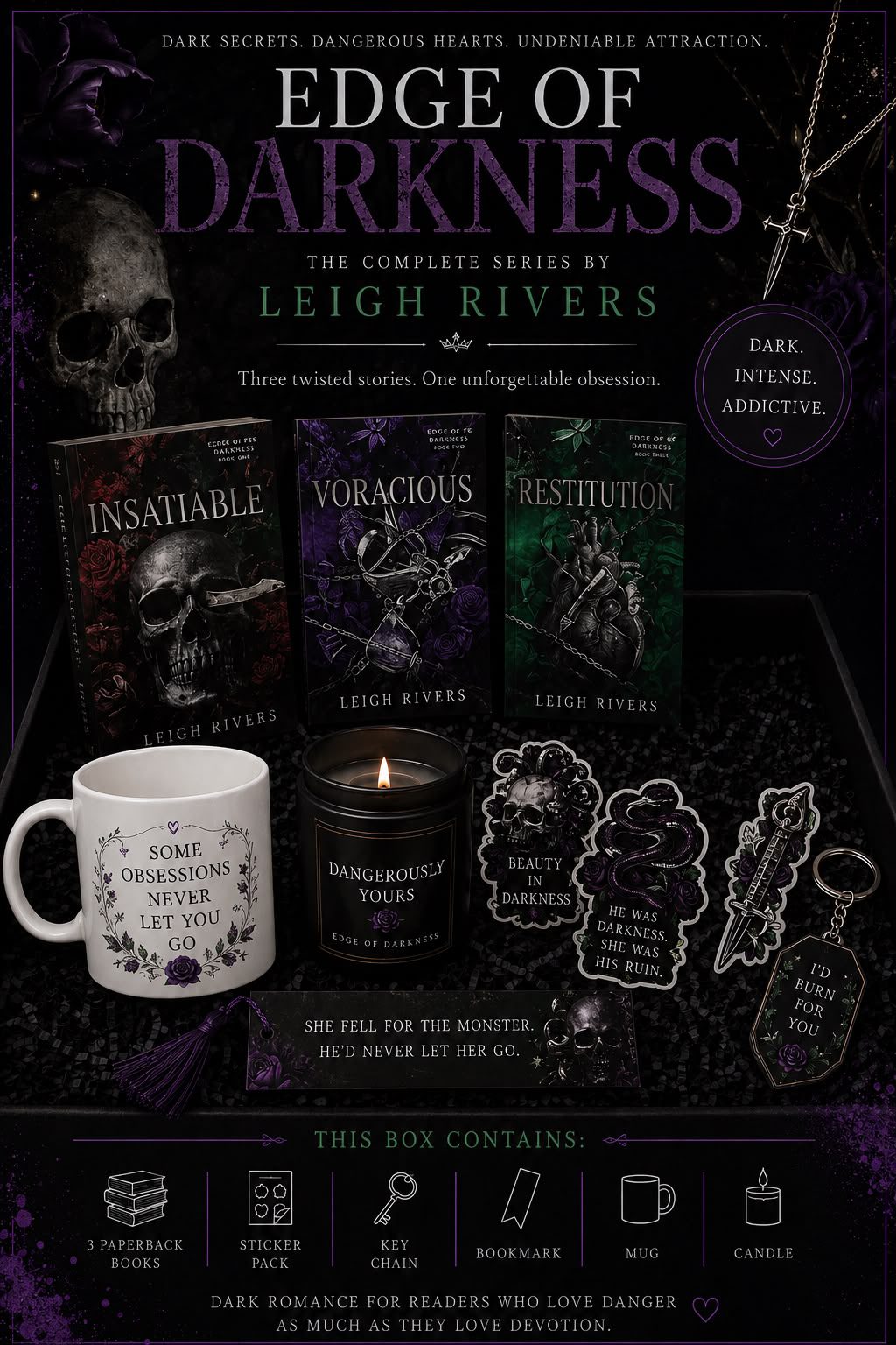Edge of Darkness - Leigh Rivers Book Set